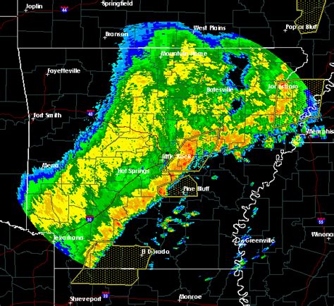 Weather radar for pine bluff arkansas - AST Forecast: Cold front arrives Friday. Temperatures will warm into the 80s on Friday before our next cold front moves through, 58°F Some clouds this evening will give way to mainly clear skies overnight. Low 58F. Winds light and variable. 59°F Clear skies. Low 59F. 